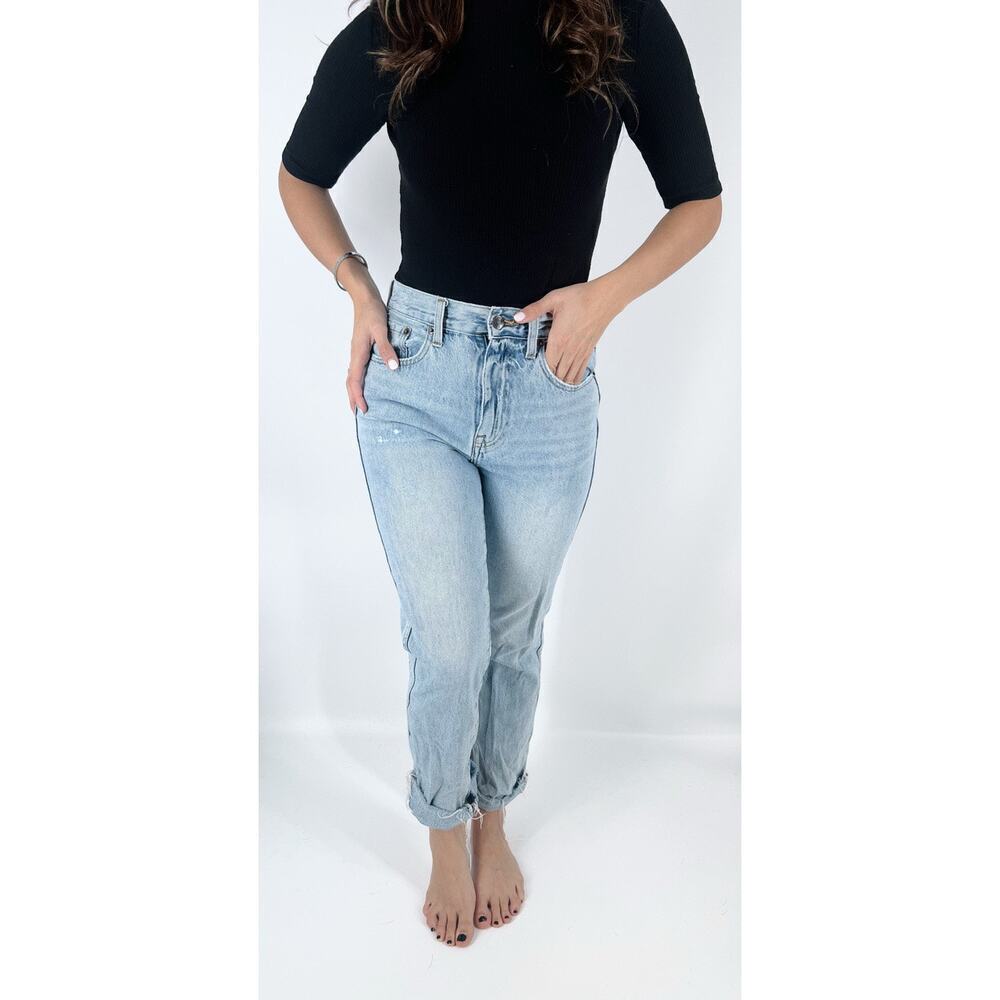 Pistola Light Wash High Rise Denim Jeans Size 25